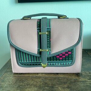 Elegant Pink and Gray Women's Bag